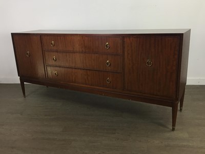 Lot 494 - A MAHOGANY SIDEBOARD