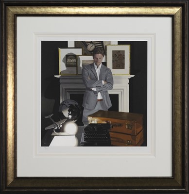 Lot 323 - TRAVEL WRITER, A SIGNED LIMITED EDITION PRINT BY IAIN FAULKNER