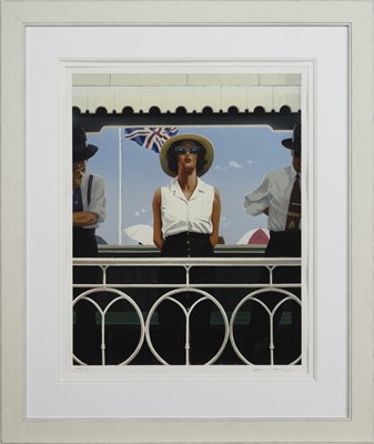 Lot 326 - BIRD ON A WIRE, A SIGNED LIMITED EDITION PRINT BY JACK VETTRIANO