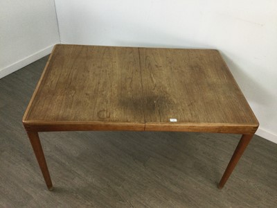 Lot 349 - A TEAK DINING TABLE BY H. W. KLEIN FOR BRAMIN