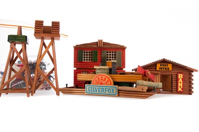 Lot 919 - A SET OF EAST GERMAN 'WILD WEST' TOWN BUILDINGS BY OEHME & SOHNE