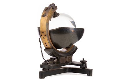 Lot 598 - AN EARLY 20TH CENTURY HELIOGRAPH/SUNSHINE RECORDER BY CASELLA OF LONDON