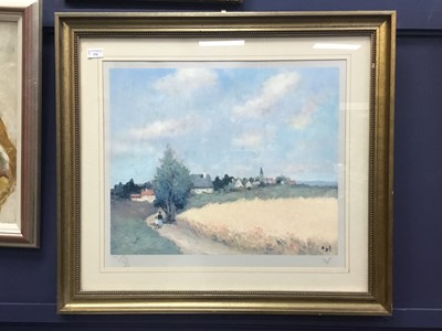 Lot 376 - A LIMITED EDITION PRINT BY MARCEL DYF