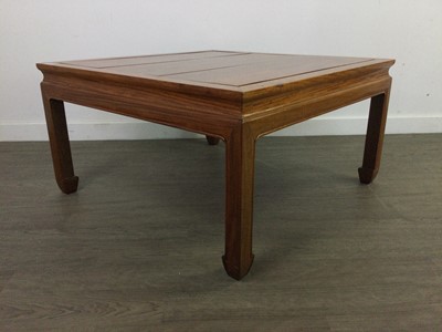 Lot 583 - A CHINESE COFFEE TABLE