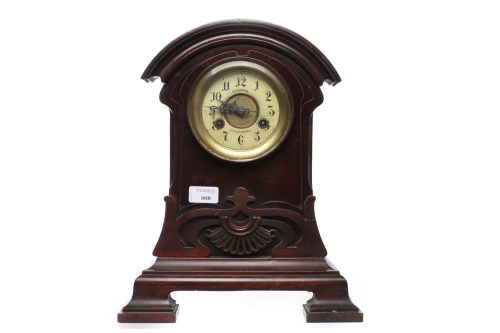 Lot 1010 - EARLY 20TH CENTURY MANTEL CLOCK maker M.S....
