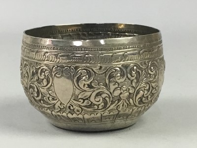 Lot 567 - AN INDIAN SILVER BOWL