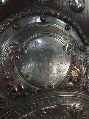 Lot 1509 - SWIMMING INTEREST - 'THE MURRAY CHALLENGE TROPHY' SHIELD