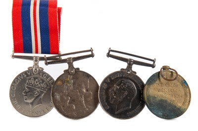 Lot 38 - FOUR SERVICE MEDALS