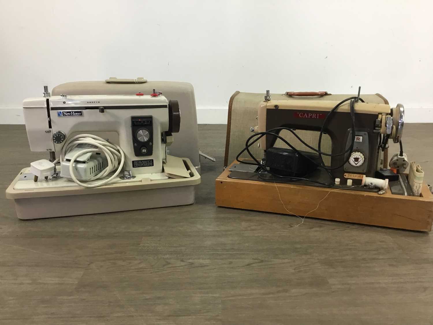 Lot 65 - TWO SEWING MACHINES