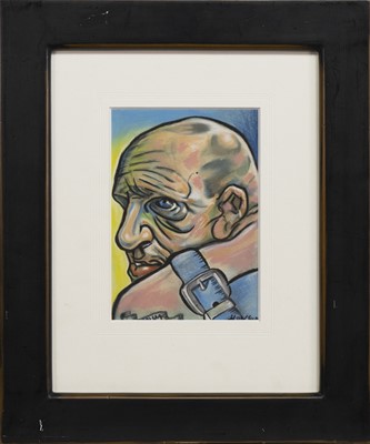 Lot 361 - AN UNTITLED PASTEL BY PETER HOWSON