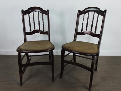 Lot 106 - A PAIR OF PENNY CHAIRS AND TWO 20TH CENTURY CHAIRS