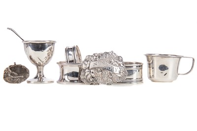 Lot 137 - A LOT OF SMALL SILVER