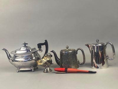 Lot 153 - A LOT OF SILVER PLATED WARE
