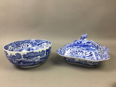 Lot 47 - A COLLECTION OF SPODE BLUE ITALIAN CERAMICS
