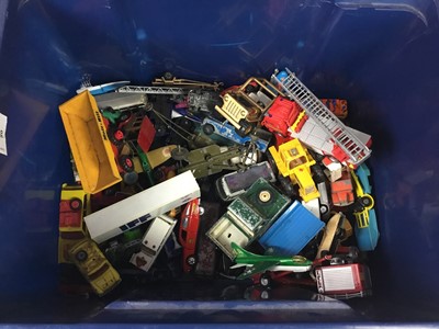 Lot 80 - A LOT OF DINKY, MATCHBOX AND OTHER MODEL VEHICLES
