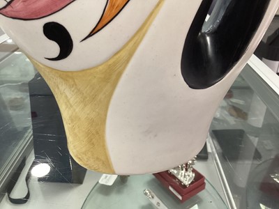 Lot 289 - LUIGI CARRON FOR ALCYONE ITALY,  ART POTTERY VASE