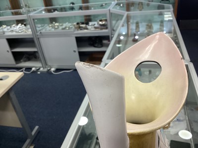 Lot 289 - LUIGI CARRON FOR ALCYONE ITALY,  ART POTTERY VASE