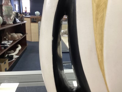 Lot 289 - LUIGI CARRON FOR ALCYONE ITALY,  ART POTTERY VASE