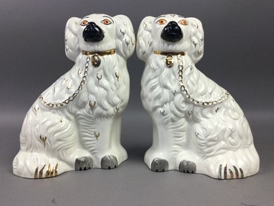 Lot 202 - A PAIR OF BESWICK WALLY DOGS