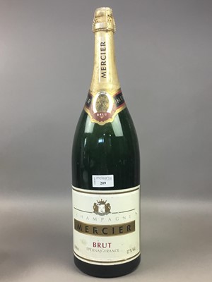 Lot 209 - A REPLICA MAGNUM BOTTLE OF MERCIER CHAMPAGNE