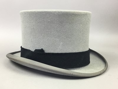 Lot 210 - A SILK TOP HAT
