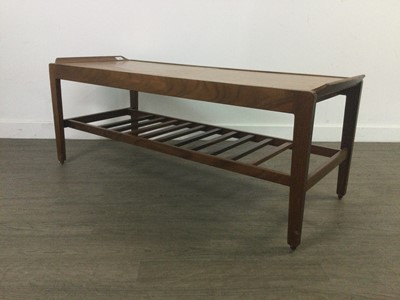 Lot 361 - A 1960S TEAK COFFEE TABLE BY REMPLOY