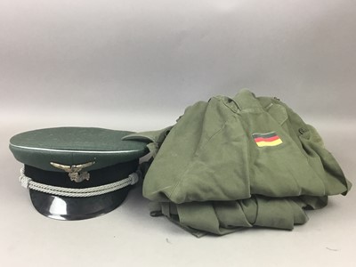 Lot 265 - A REPRODUCTION SS OFFICERS UNIFORM AND OTHER UNIFORM