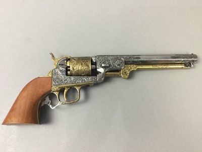 Lot 266 - FIVE REPRODUCTION REVOLVER PISTOLS