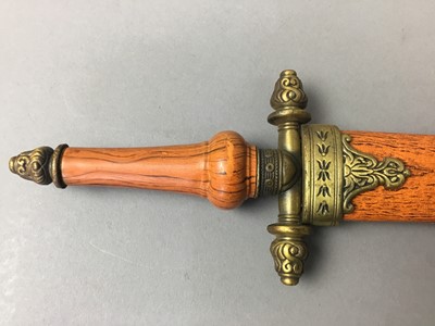 Lot 268 - A COLLECTION OF REPRODUCTION MILITARY DAGGERS