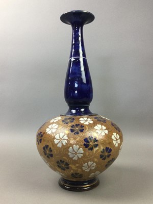 Lot 279 - A ROYAL DOULTON SLATER'S PATENT VASE
