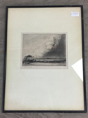 Lot 84 - AN ETCHING OF STIRLING BRIDGE AND ANOTHER OF THE SEVERN