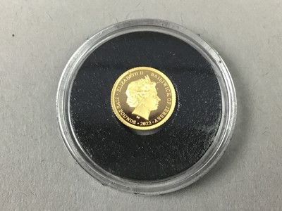 Lot 370 - A PLATINUM JUBILEE HALF GRAM GOLD £5
