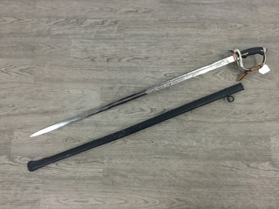 Lot 43 - WWI-PERIOD GERMAN IMPERIAL OFFICER'S SWORD