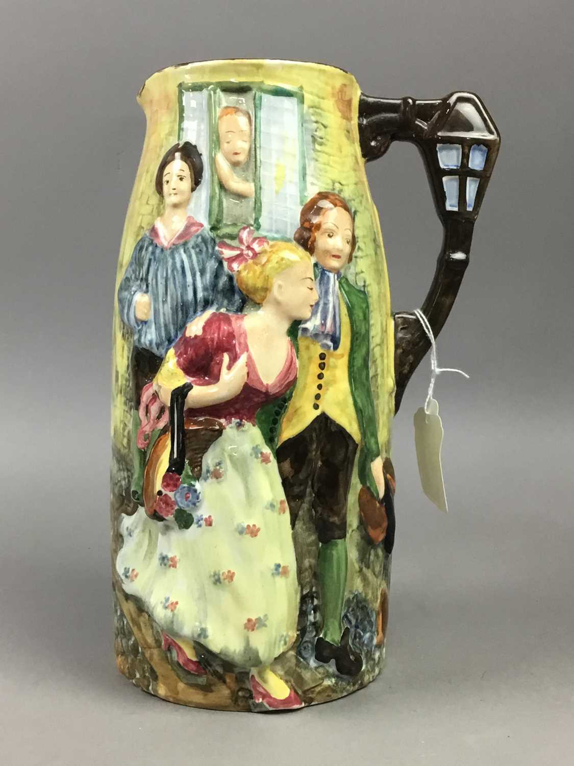 Lot 284 - A BURLEIGH WARE JUG AND OTHER JUGS