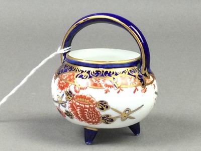 Lot 234 - A ROYAL CROWN DERBY RABBIT PAPERWEIGHT AND OTHER CERAMICS