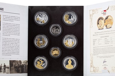 Lot 8 - TWO WWI COMMEMORATIVE COIN SETS