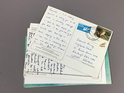 Lot 427 - A LOT OF POSTCARDS AND LETTERS