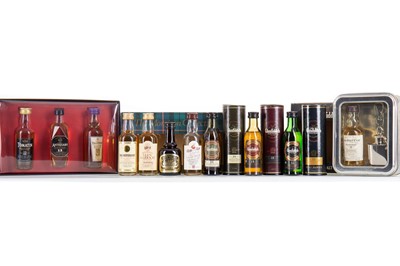 Lot 55 - 4 WHISKY MINIATURE SETS - INCLUDING THE MORRISON COLLECTION