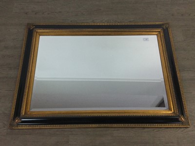 Lot 440 - A MODERN WALL MIRROR AND FOUR OTHER WALL MIRRORS