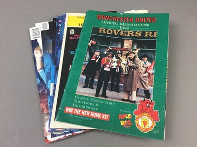 Lot 441 - A GROUP OF FOOTBALL PROGRAMMES