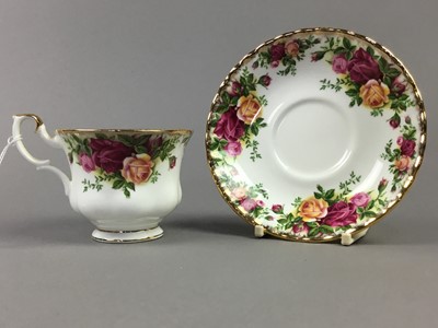 Lot 304 - A ROYAL ALBERT 'OLD COUNTRY ROSES' PART TEA SERVICE AND ANOTHER PART TEA SERVICE