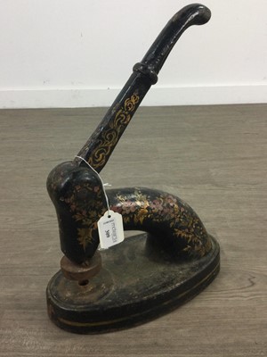 Lot 309 - A VICTORIAN CAST IRON SEAL