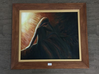Lot 466 - TWO MODERN OIL PAINTINGS BY E. C. WATSON