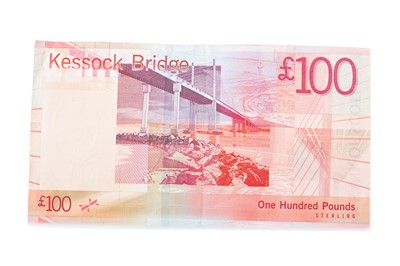 Lot 10 - THE BANK OF SCOTLAND £100 NOTE