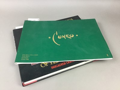 Lot 488 - TWO VOLUMES RELATING TO TERENCE CUNEO