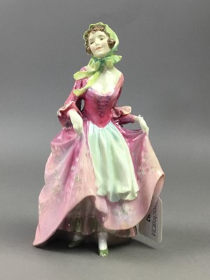 Lot 492 - A ROYAL DOULTON FIGURE OF 'SUZETTE'