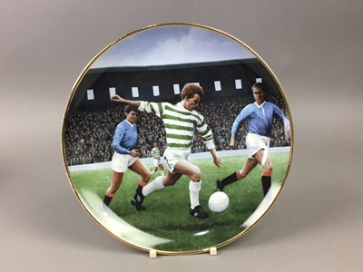 Lot 508 - FOUR CELTIC F.C. DANBURY MINT PLATES, PUBLICATIONS AND PROGRAMMES