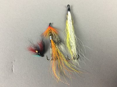 Lot 544 - FISHING FLIES AND OTHER ITEMS