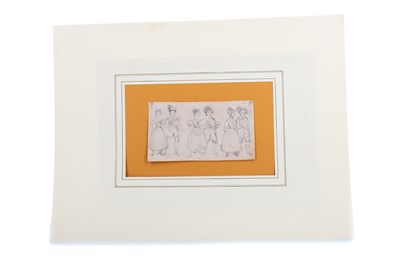 Lot 402 - A SET OF FIVE 19TH CENTURY ILLUSTRATIONS