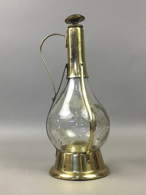 Lot 605 - A MUSICAL DECANTER AND OTHERS